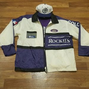 Vintage Colorado Rockies Large oufit 90s